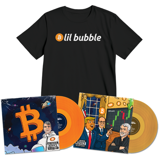 Bitcoin House Vinyl (Tee Bundle)